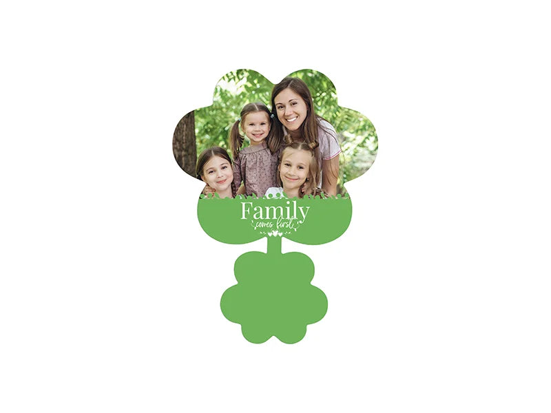 Sublimation Blanks Aluminum Photo Frame(Lace Shape,15.3*20.3*0.1cm)