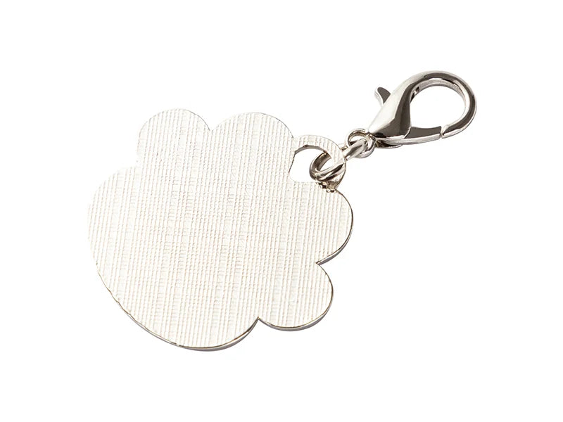 Sublimation Dog Tag Blanks (Red Footprint, 3.3*3.5cm)