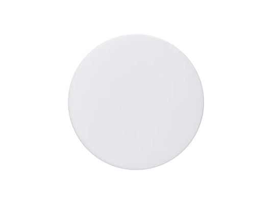 9cm/3.56inch D Sublimation Blanks Round Ceramic Coaster w/o Cork (Matt)