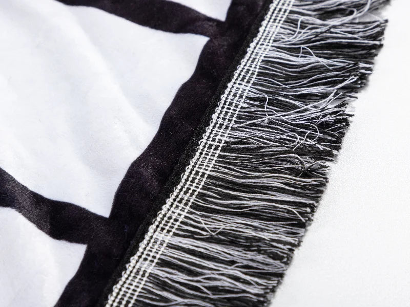 Sublimation 9 Panel Plush Throw Blanket (100*150cm/39.4inchx59inch)