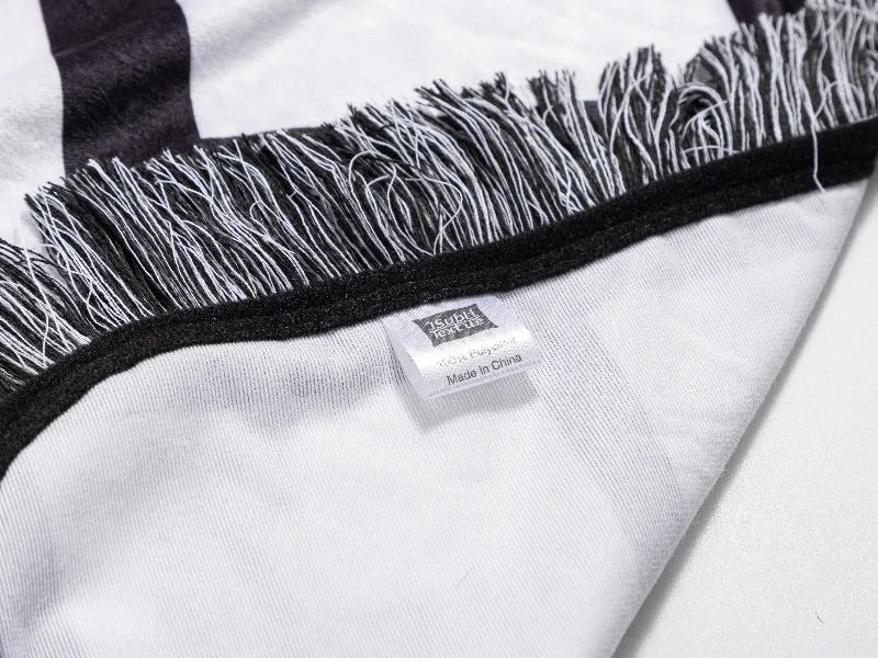 Sublimation 9 Panel Plush Throw Blanket (100*150cm/39.4inchx59inch)