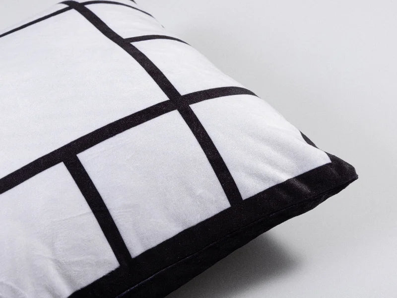 Sublimation 13 Panel Plush Pillow Cover (40*40cm/15.75inchx15.75inch)