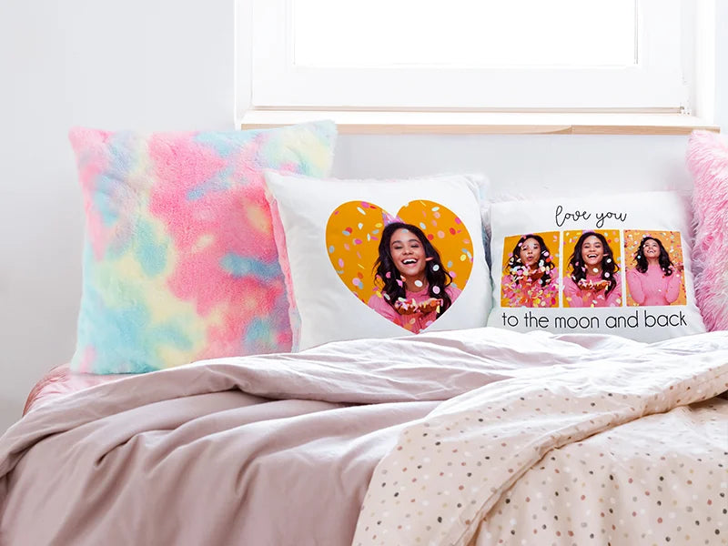 Two Tone Pillow Cover(Tie Dyed PV Short Fleece with Microfiber,45*45cm)
