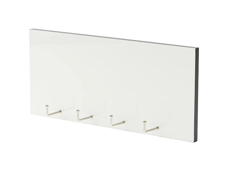9mm Sublimation MDF Signs with 4 Hooks 5inch x 11inch / 127*280 mm
