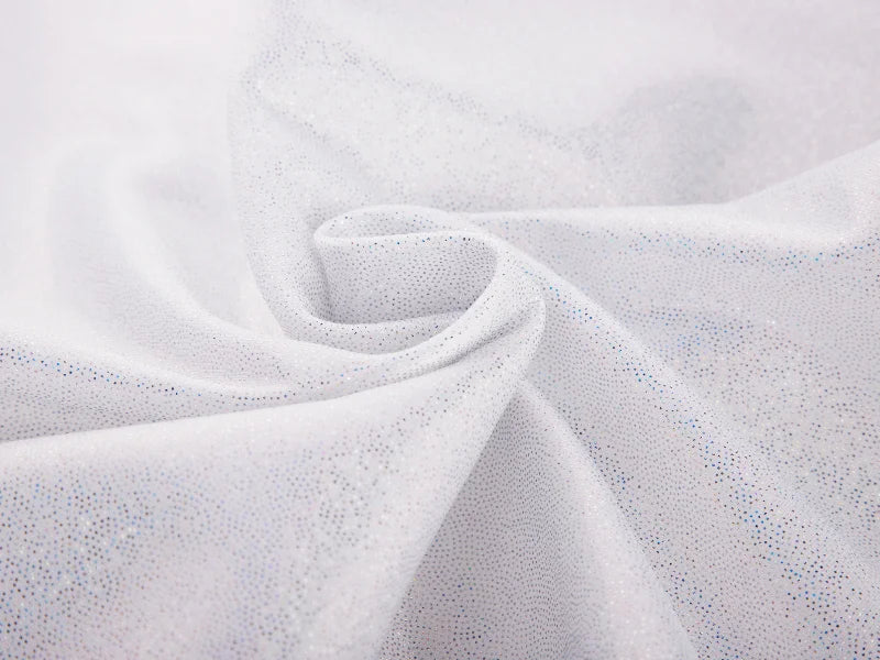 Sublimation White Glitter Pencil/Makeup Case(16.5*23cm)