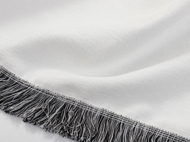 Sublimation Blanks Tassel Tapestry (150*200cm/59.05inchx78.74inch)