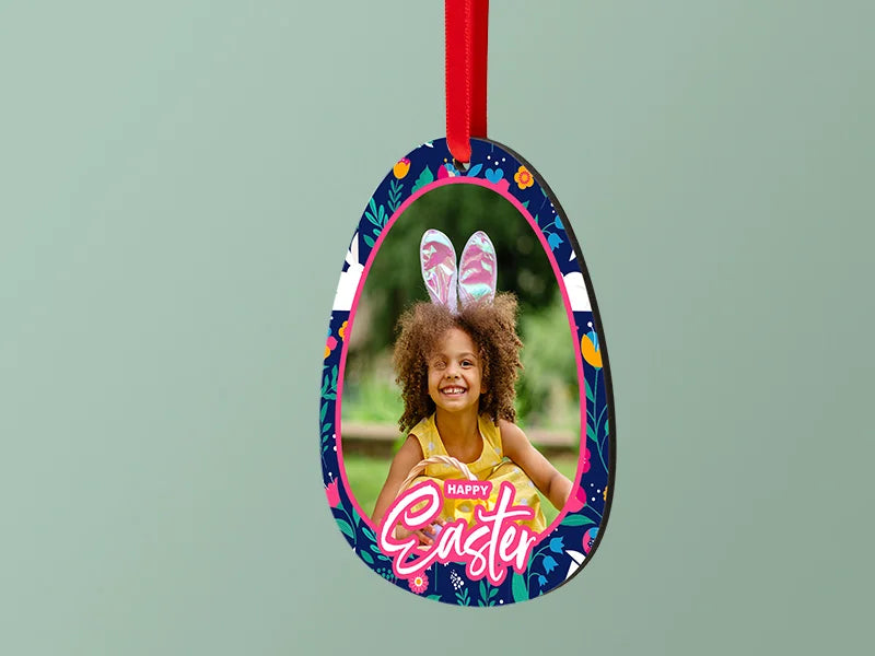 Sublimation Blank 3MM HardBoard Easter Ornament