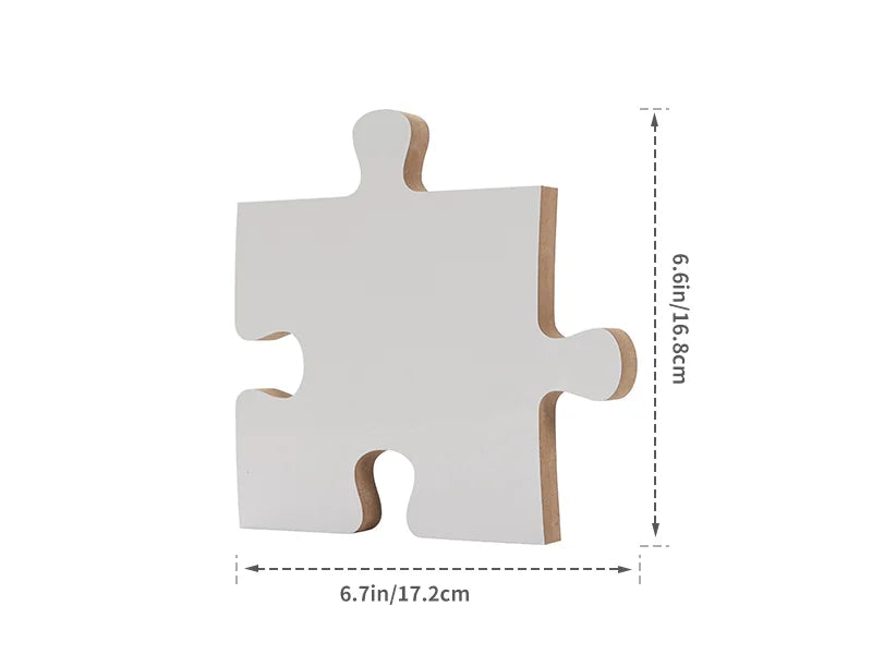 Sublimation Blanks MDF Puzzle Frame(16.8*17.2cm)