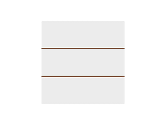 Sublimation Blanks Square MDF Sign w/ Stripes (15*15*1.5cm)