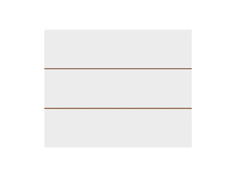 Sublimation Blanks Rectangular MDF Sign w/ Stripes (25*20*1.5cm)