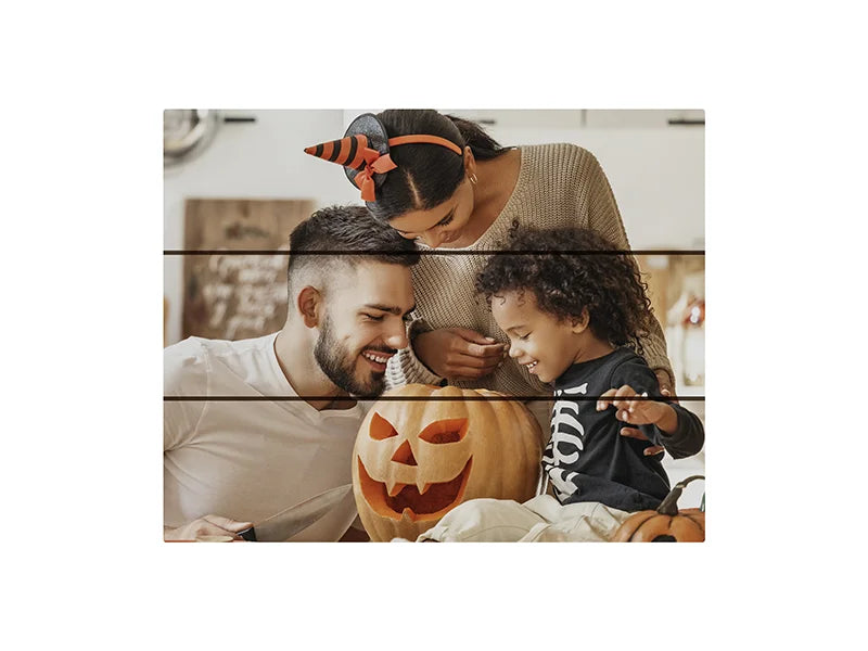 Sublimation Blanks Rectangular MDF Sign w/ Stripes (25*20*1.5cm)