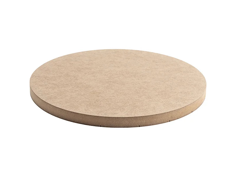 Sublimation Blanks Round MDF Sign w/ Stripes (φ25.4*1.5cm)
