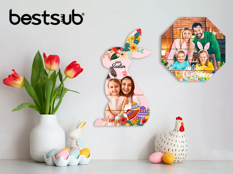 Sublimation MDF Sign w/ Stripes