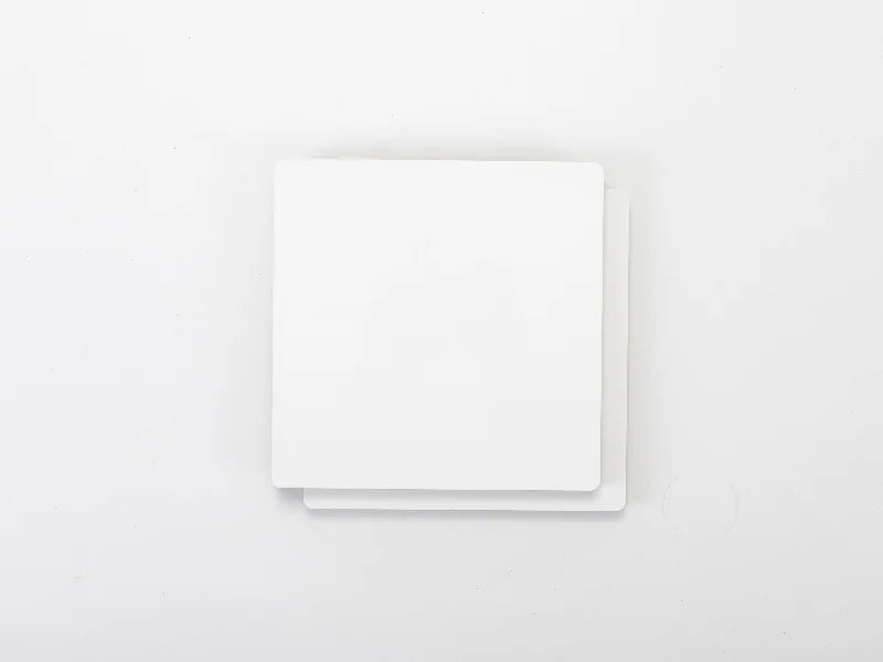 Sublimation Blanks Hardboard Sample 2PK(20*20*1.5cm, 7.9inch*7.9inch0.59inch)