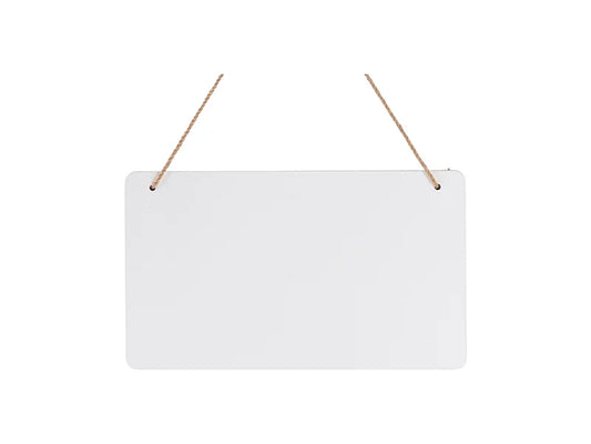 Sublimation Blanks HB Door Hanger (Rectangle,30.5*17.8*0.3cm)