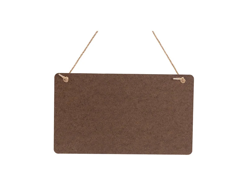 Sublimation Blanks HB Door Hanger (Rectangle,30.5*17.8*0.3cm)