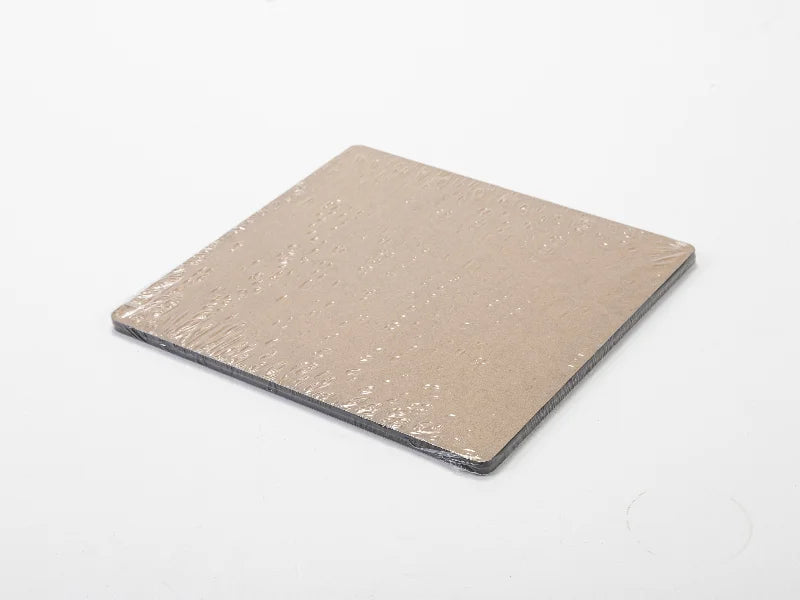 Eco Sublimation Blanks Hardboard Sample 2PK(20*20*0.3cm)