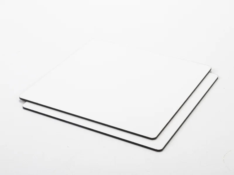 Eco Sublimation Blanks Hardboard Sample 2PK(20*20*0.3cm)