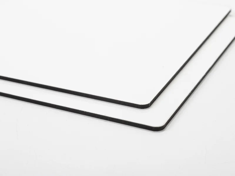 Eco Sublimation Blanks Hardboard Sample 2PK(20*20*0.3cm, Double-Sided)