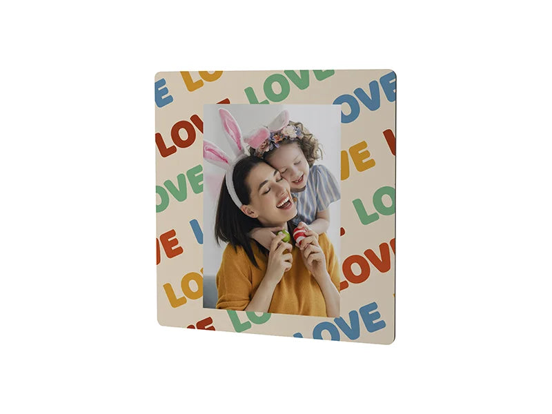 Eco Sublimation Blanks Hardboard Sample 2PK(20*20*0.3cm, Double-Sided)