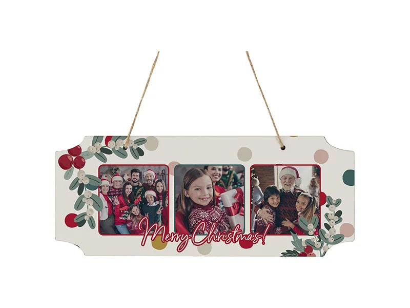 Sublimation Blanks Lace MDF Sign (12*30cm)