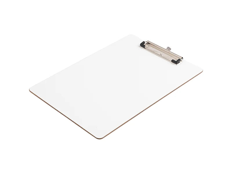 Sublimation HB Clipboard with Flat Clip 9x12.5inch / 22.8*31.8cm(Single Side)