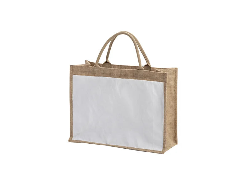 Sublimation Blanks Jute Tote bag (43*34*19cm)
