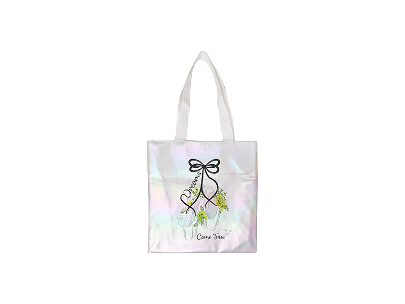 Sublimation Gradient Shopping Bag (White,34*36cm)