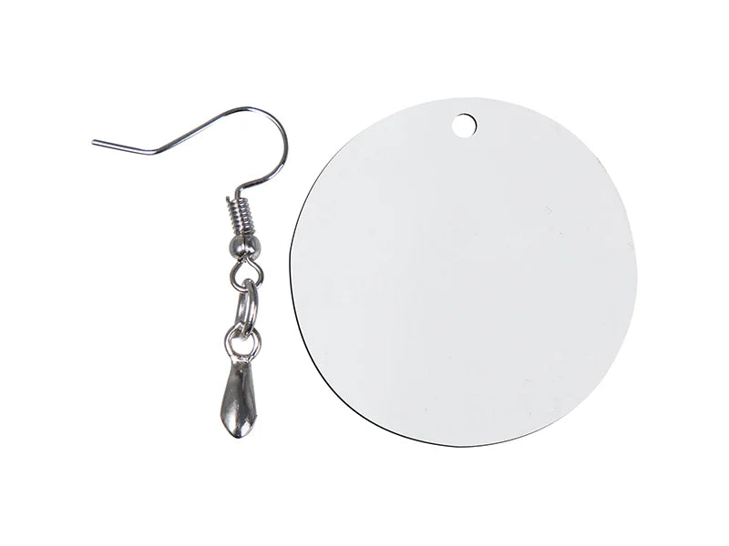 Sublimation Hardboard Earring (Round)