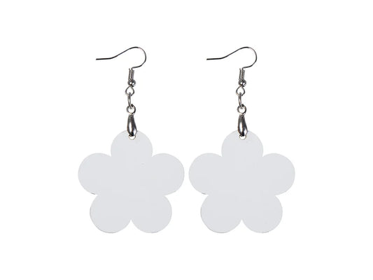 Sublimation Hardboard Earring (Flower)