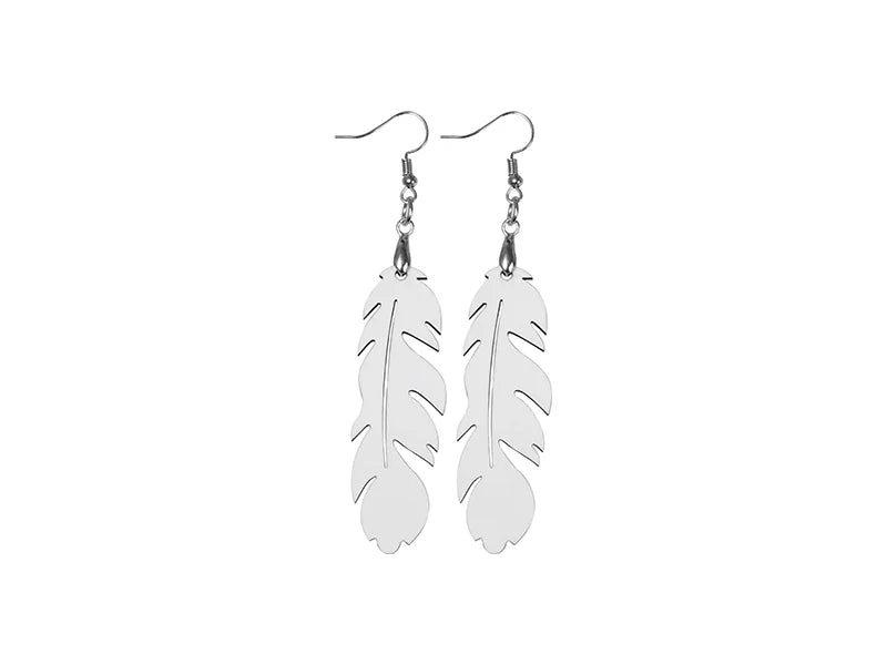 Sublimation Hardboard Earring (Feather Shape)