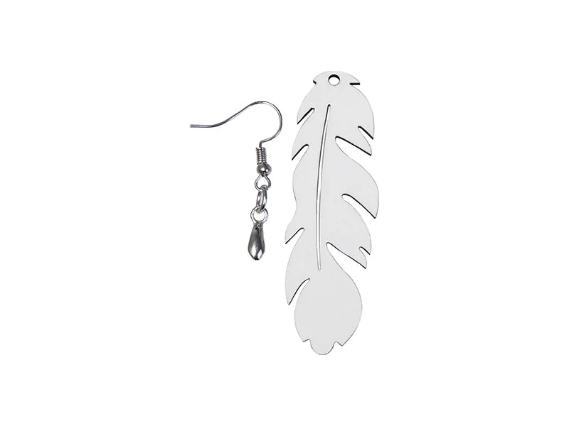 Sublimation Hardboard Earring (Feather Shape)