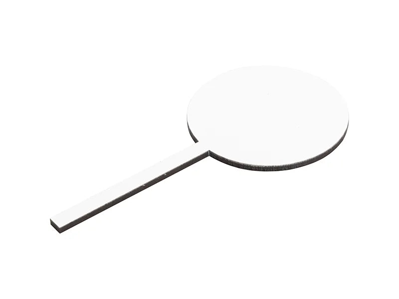 Sublimation Blank Hardboard Round Message Sign (7.5*15.5*0.3cm, Single-Sided)