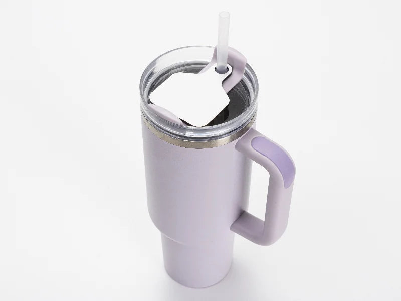 Sublimation Blanks HB Name Tag for 40oz Stanley Tumbler (5.9*8.2*0.3cm,Paddle Shape)
