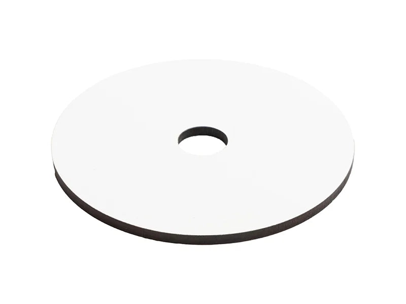 Sublimation Blanks Hardboard Name Tag (8.1*8.1*0.3cm,RND Shape)