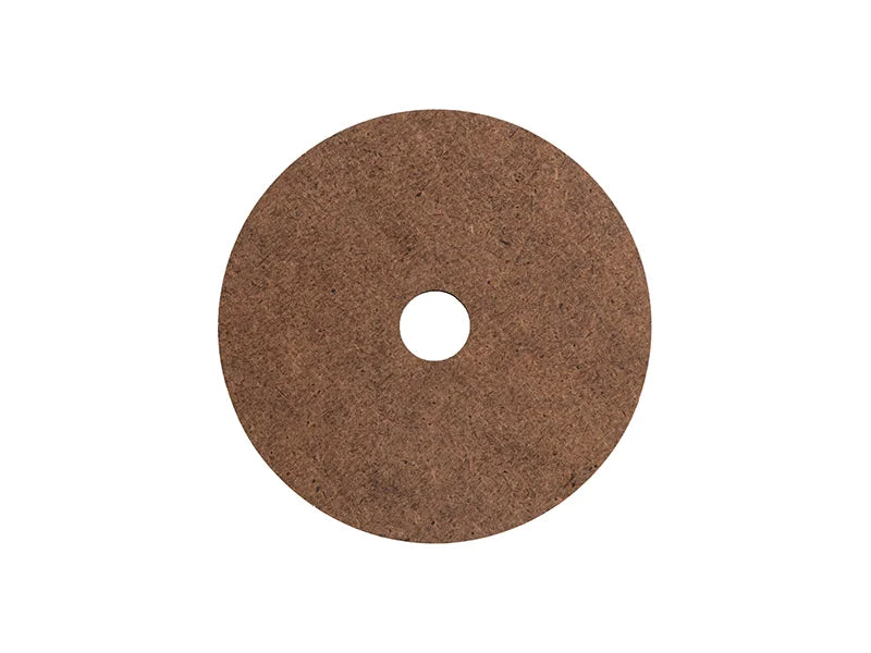 Sublimation Blanks Hardboard Name Tag (8.1*8.1*0.3cm,RND Shape)