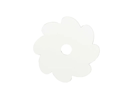 Sublimation Blanks Hardboard Name Tag (8.1*8.1*0.3cm,Wheels Shape)