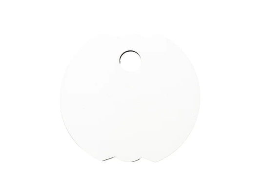 Sublimation Blanks Hardboard Name Tag (φ8*0.3cm,Bud Shape)
