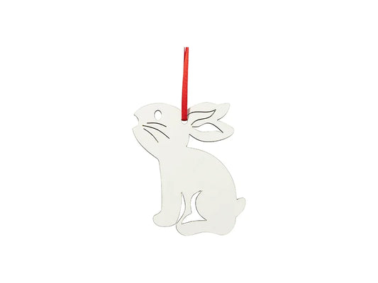 Sublimation Blanks MDF Ornament (Easter Bunny)
