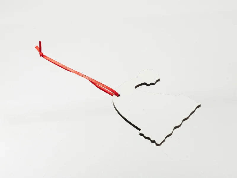 Sublimation Blanks MDF Ornament (Santa Hat)