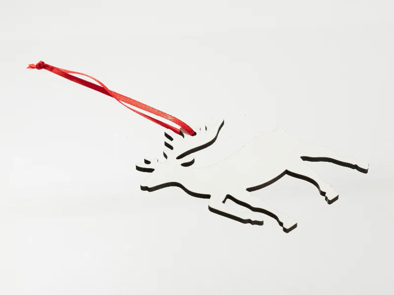 Sublimation Blanks MDF Ornament (Deer)