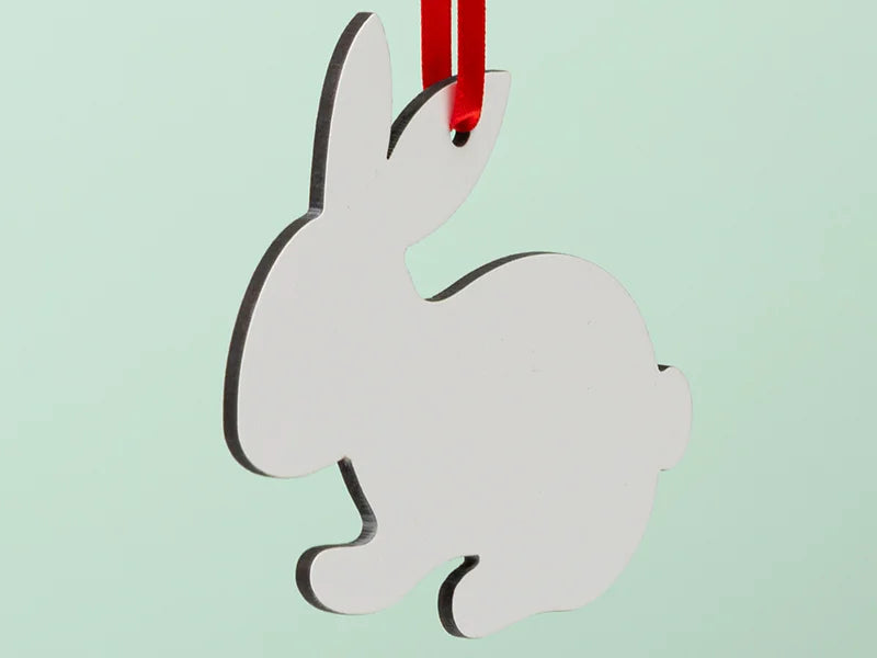 Sublimation Blank 3MM HardBoard Easter Ornament