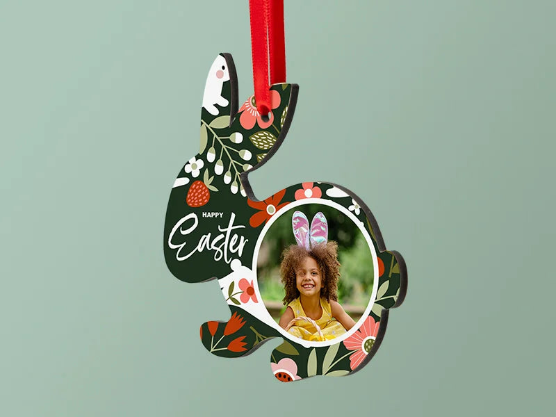 Sublimation Blank 3MM HardBoard Easter Ornament