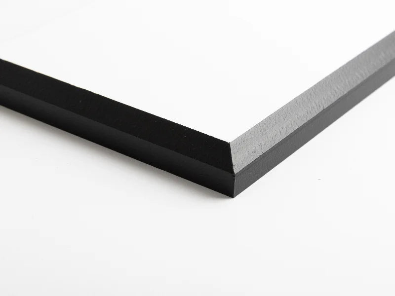 Sublimation 15mm Black Edge MDF Plaque (12.7*17.8/5inch*7inch)