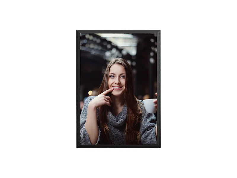 Sublimation 15mm Black Edge MDF Plaque (12.7*17.8/5inch*7inch)