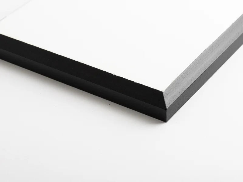 Sublimation 15mm Black Edge MDF Plaque (15.24*20.32cm/6inch*8inch)