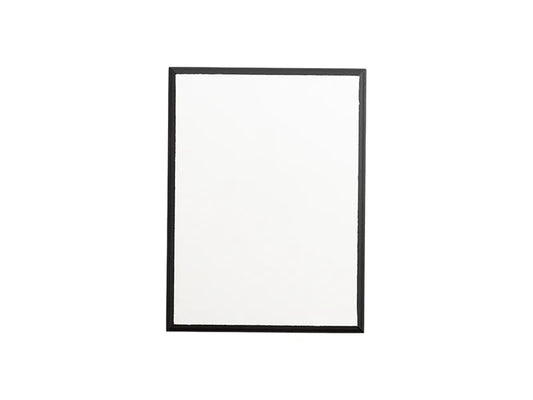 Sublimation 15mm Black Edge MDF Plaque (15.24*20.32cm/6inch*8inch)