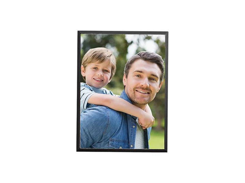 Sublimation 15mm Black Edge MDF Plaque (15.24*20.32cm/6inch*8inch)