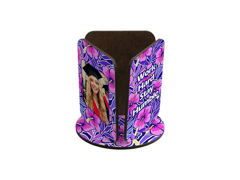 Sublimation HB Rotating Pen Holder (9*10.8cm)