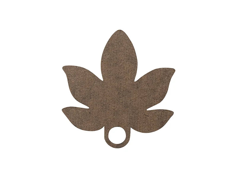 Sublimation Blanks HB Glitter Name Tag for 40oz Stanley Tumbler (7.9*8.2*0.3cm,Maple Leaf Shape)